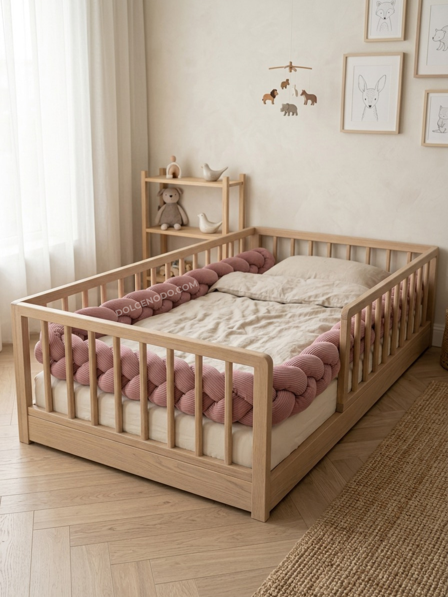 SMOKED BLUSH | Full Bed